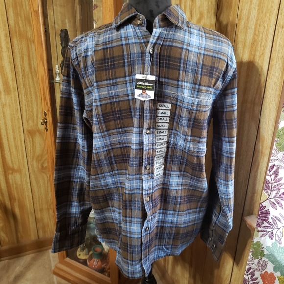 COPY - Nwt Eddie bauer flannel shirt - Picture 1 of 5